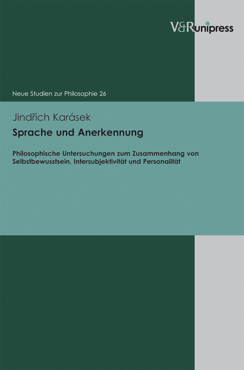 Thumbnail - Jindrich Karásek / Sprache Und Anerkennung