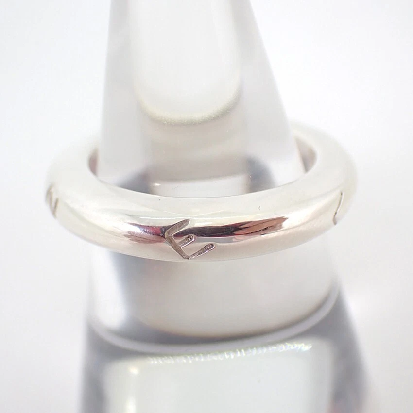 [Usado] Anillo logo CHANEL 925 / talla US 6.5-7 / G491-43 Foto 2 de 4