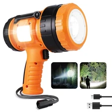 EverBrite Zoomable SpotLight Rechargeable Spotlight w/Foldable Stand 5Light Mode