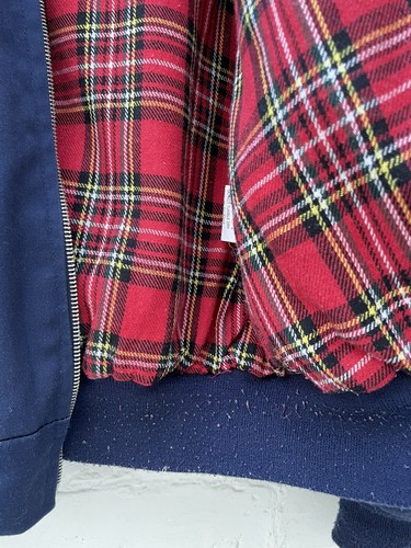 Urban Outfitters Renewal Harrington Jacket Navy XS (large fit) - Picture 6 of 10