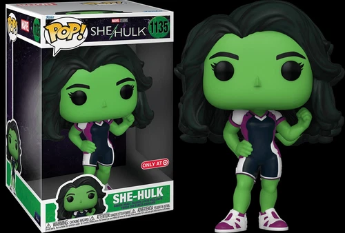 Funko Pop! Jumbo: She-Hulk (in Super Suit) #1135 - Target Exclusive 10" Vinyl