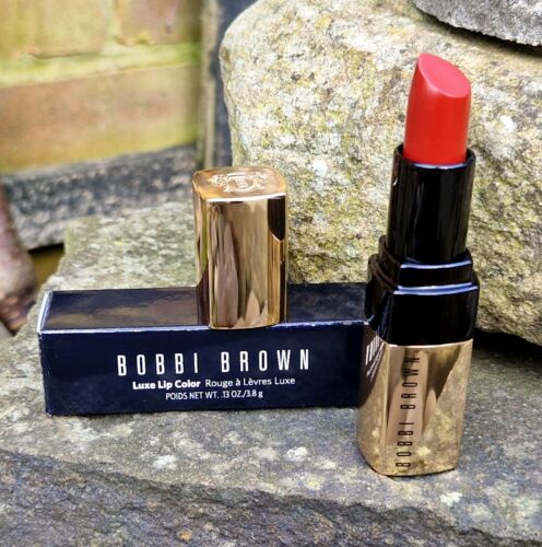 BOBBI BROWN Luxe Lip Color Soho Sizzle Moisturizing Lipstick Colour BNIB 3.8g - Picture 1 of 9