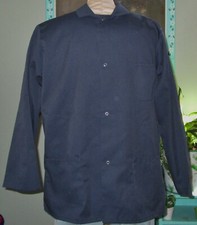 Best Medical Unisex Staff Lab Jacket Coat 3 Pocket 29" Length Size L  XL Navy