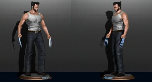 Wolverine Logan X-Men Marvel Diorama Action Figure File STL for All 3D printing - 第 1/12 張圖片