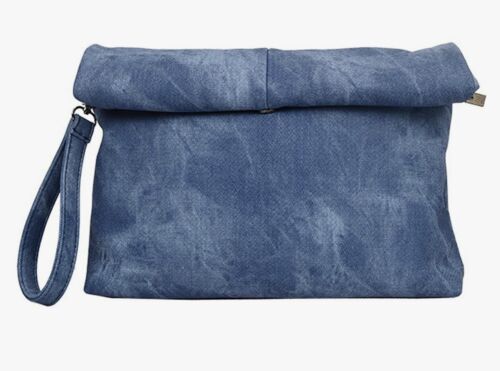 jean casual clutch bag - Picture 1 of 5