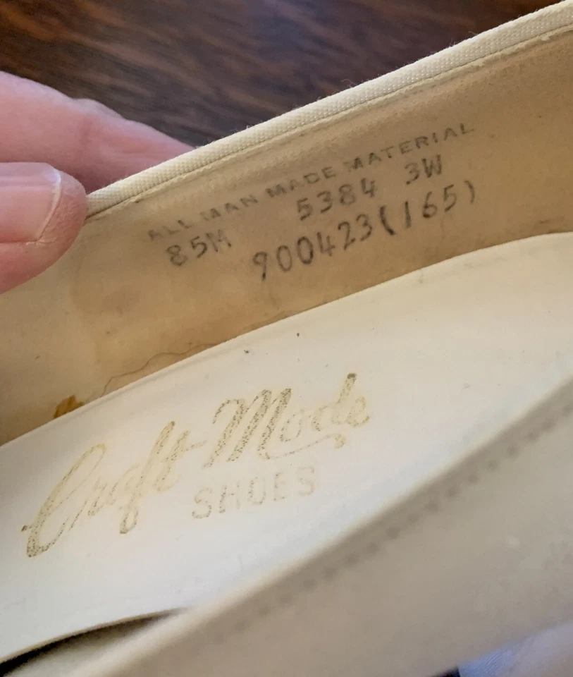 DE COLECCIÓN - TEÑIBLES - Zapatos de Boda Moda Artesanal Tela - Talla 8 1/2 M Foto 4 de 4