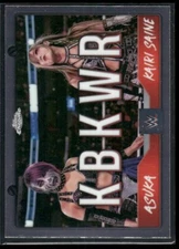2025 Topps Chrome WWE Asuka & Kairi Saine #TAG-KBW Tag Team KBKWR