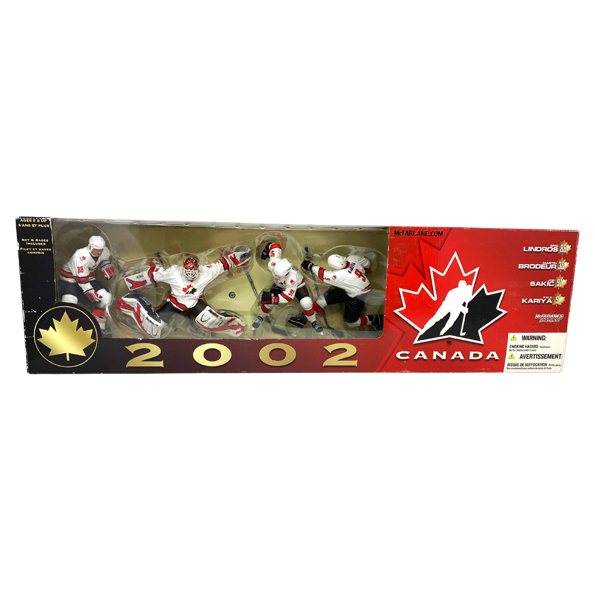 Mcfarlane NHL Team Canada 2002 Exclusive Limited Edition 4-Pack