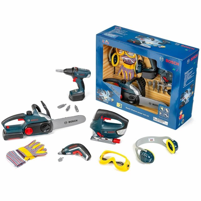 Bosch Large Toy Power Tools 14 Piece Set For Sale Online Ebay