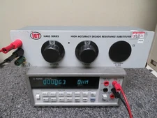 IET Labs HARS-X-2-0.1 HIGH ACCURACY RESISTANCE DECADE SUBSTITUTER BOX PO35