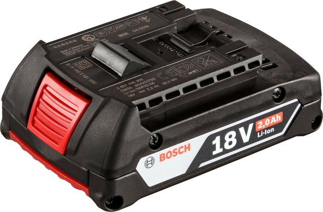 Аккумулятор bosch 18v 2ah