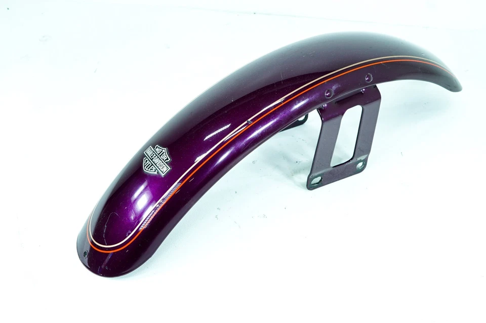 00 Harley Dyna Low Rider FXDL OEM panel de carcasa de rueda delantera guardabarros * abollado * 1321 Foto 3 de 4