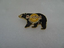 Hard Rock Cafe Gatlinburg pin Black Bear on classic logo