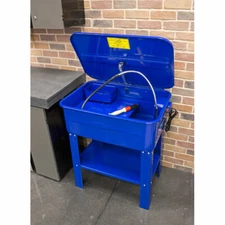Eastwood Parts Washer Cabinet 20 Gallon Capacity Includes Parts Bin Clean Brush