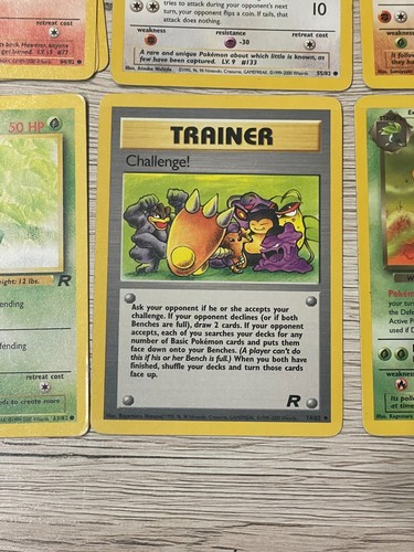 POKEMON - TEAM ROCKET ®️ CARTE INGLESI SINGOLE - COMUNI NON COMUNI RARE VINTAGE - Picture 5 of 21