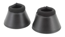 Mustang Springglocken Lux Hufglocken Pferde alle Grössen Schwarz Soft Neopren