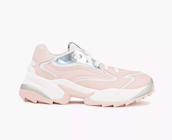 $710 Nuevas Tenis de Cuero SERGIO ROSSI US8 EU38 UK5 Suela Gruesa Hechas en Italia Foto 2 de 4