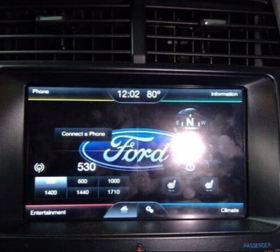 11-12 FORD EDGE CENTER DASH MOUNTED DISPLAY 8'' INCH SCREEN BT4T-18B955-AA OEM