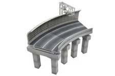 Tomytec Diorama Collection Building Collection 187 Highway Curve Set