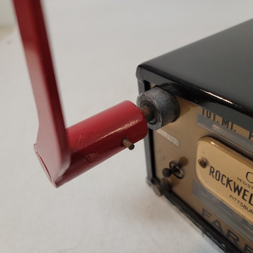 Vintage Taxi Cab Meter Rockwell Fare Box Ohmer Custom Lamp from Dayton OH - Picture 19 of 20