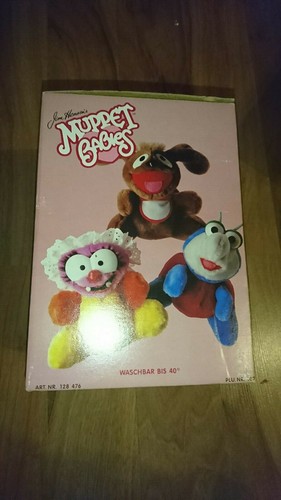 Miss Piggy Handpuppe Plüsch Vintage Muppets Babies Puppe Kuscheltier, Alt Neu - Bild 33 von 37