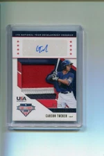2019 Stars and Stripes 17U Team Silhouettes Carson Tucker Auto Patch 3/15
