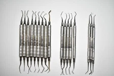 American Eagle Dental Hand Instrumentation Tools Double End Stainless 17 PCS 