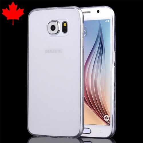CLEARANCE SALE! Clear Shockproof Gel Case for Samsung Galaxy S6 - BEST Quality! - Picture 1 of 6