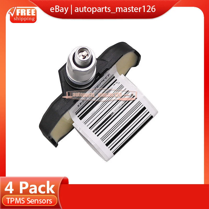 Sensor de sistema de monitoreo de presión de neumáticos 4 piezas para Mercedes-Benz ML500 W164 CLS550 Foto 2 de 4