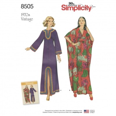 Simplicity Schnittmuster 8505 Damen A (S-M-L)