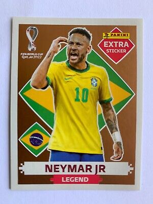 Figurinha Neymar Jr Legend Bronze, Item de Papelaria Panini Nunca Usado  91335342