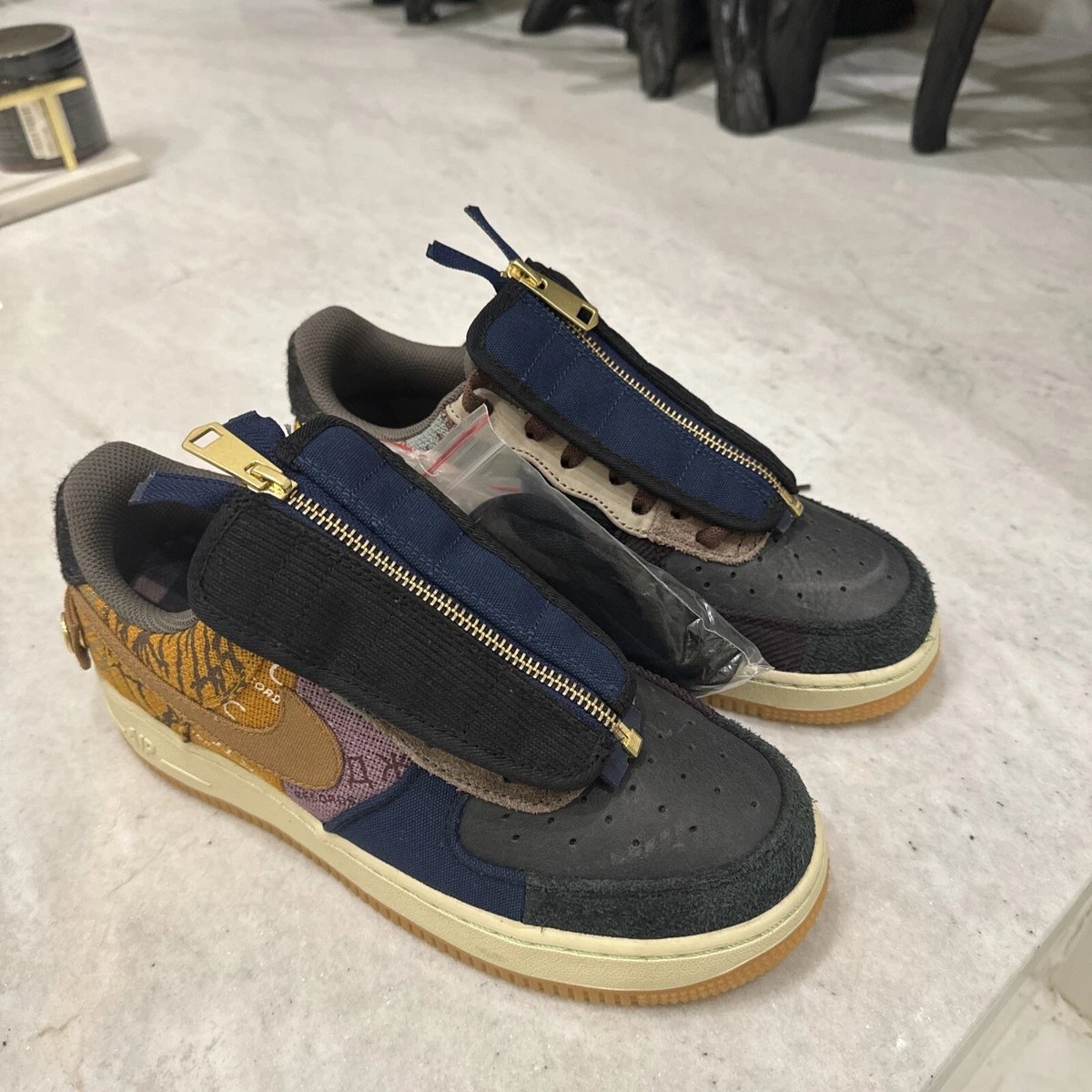 Size 7 Nike Air Force 1 Low x Travis Scott Cactus Jack