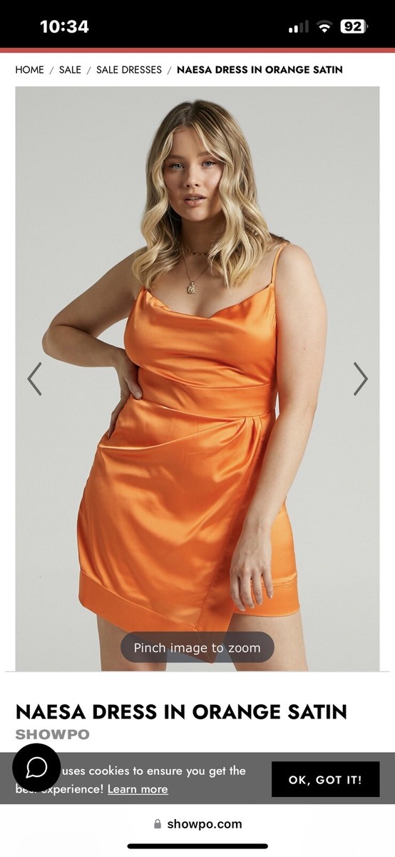 showpo orange dress Criselda One Shoulder Orange Maxi Dress by Showpo