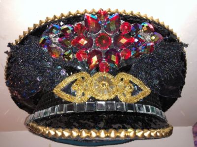 Aumi One of a Kind Lieutenant Festival Hat-$500 MSRP | eBay