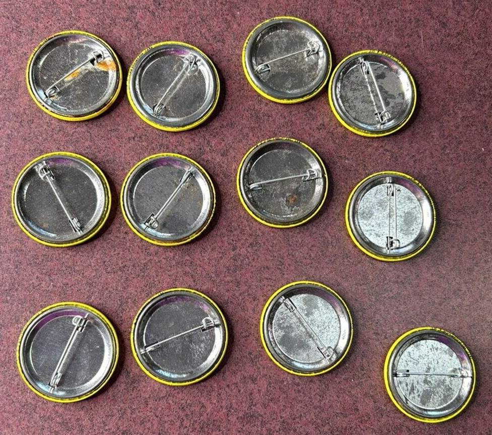 1989 Batman Button Collection DC Comics Pin Rare Original Lot of 12 Buttons