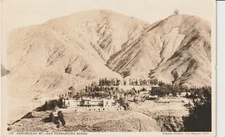VINTAGE RPPC: ARROWHEAD MOUNTAIN, SAN BERNARDINO RANGE