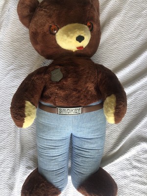 1970 smokey the bear stuffed animal