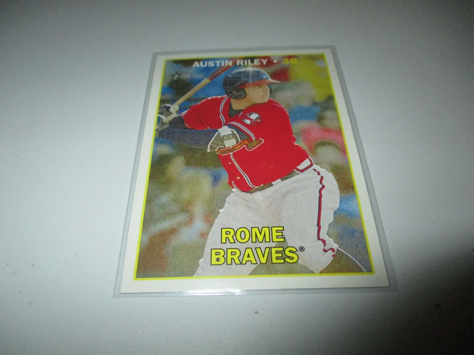 Austin Riley 2016 Topps Heritage Minor League #69