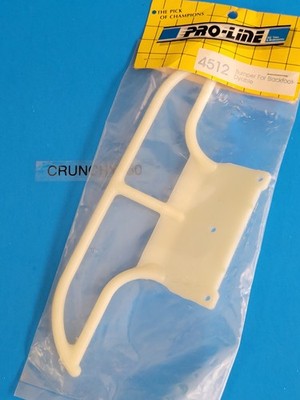 Vintage Proline Front Bumper 4512 White Tamiya Blackfoot Monster Beetle RC Part