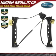Front Driver Power Window Regulator for Chrysler 200 2011-2014 Sebring 2008 2009