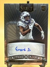 2023 Panini Select Draft Picks Youth Explosion Signatures Auto Emari Demercado