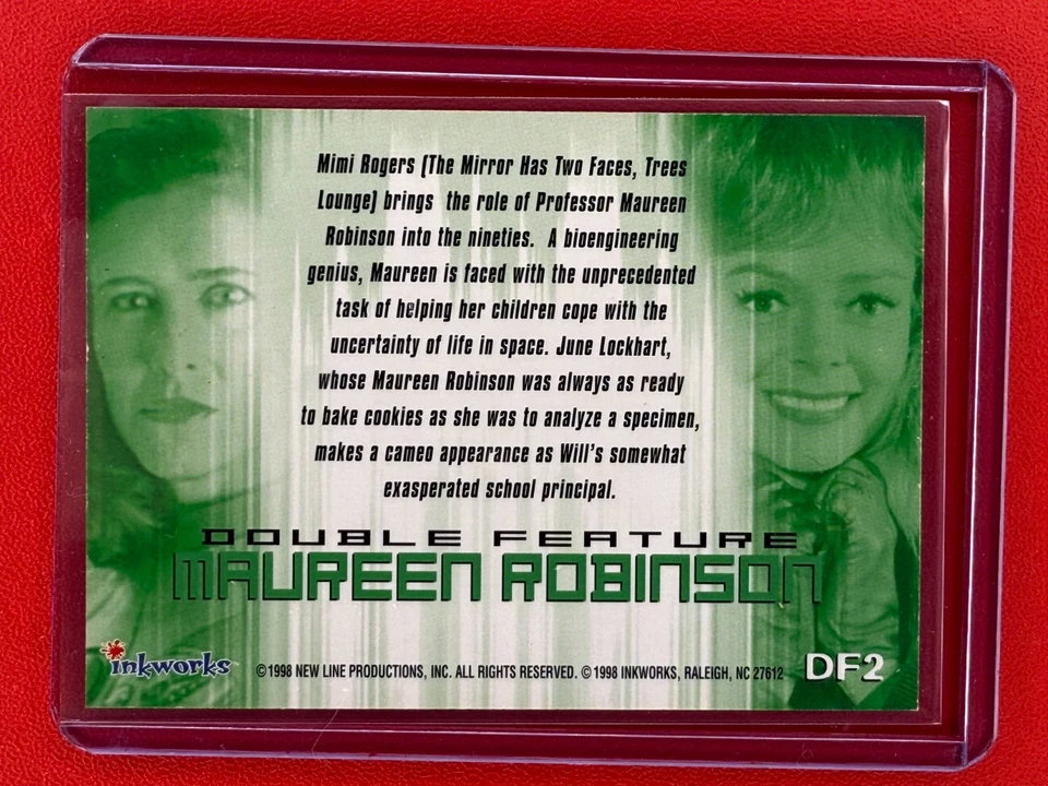 1998 Inkworks Lost in Space: The Movie Double Feature Maureen Robinson #DF2 - Image 2 of 2