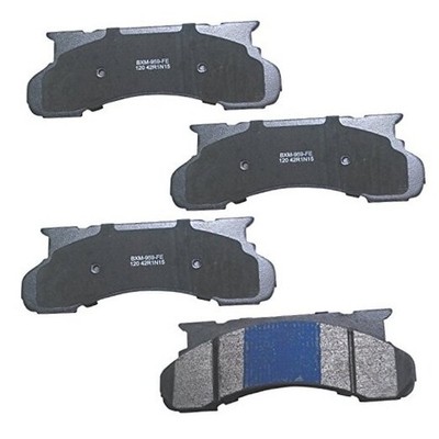 Premium Semi-Metallic Front Brake Pads for Select Models Ford E-250 SBM120