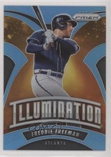 2020 Panini Prizm Illumination Mega Box Carolina Blue Freddie Freeman #I-7 04it