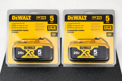 #ad DeWALT DCB205 20v 5ah Max XR Lithium Ion Power Tool Battery X 2 $72.95