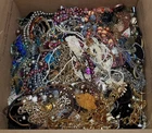 Vintage/Retro/Modern Costume Scrap/Upcycle Grab Jewelry Lot (BOX A) ~ 17.4 LBS
