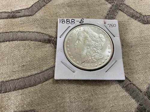 1888-S Morgan Silver Dollar 90% fine silver ungraded and uncertified