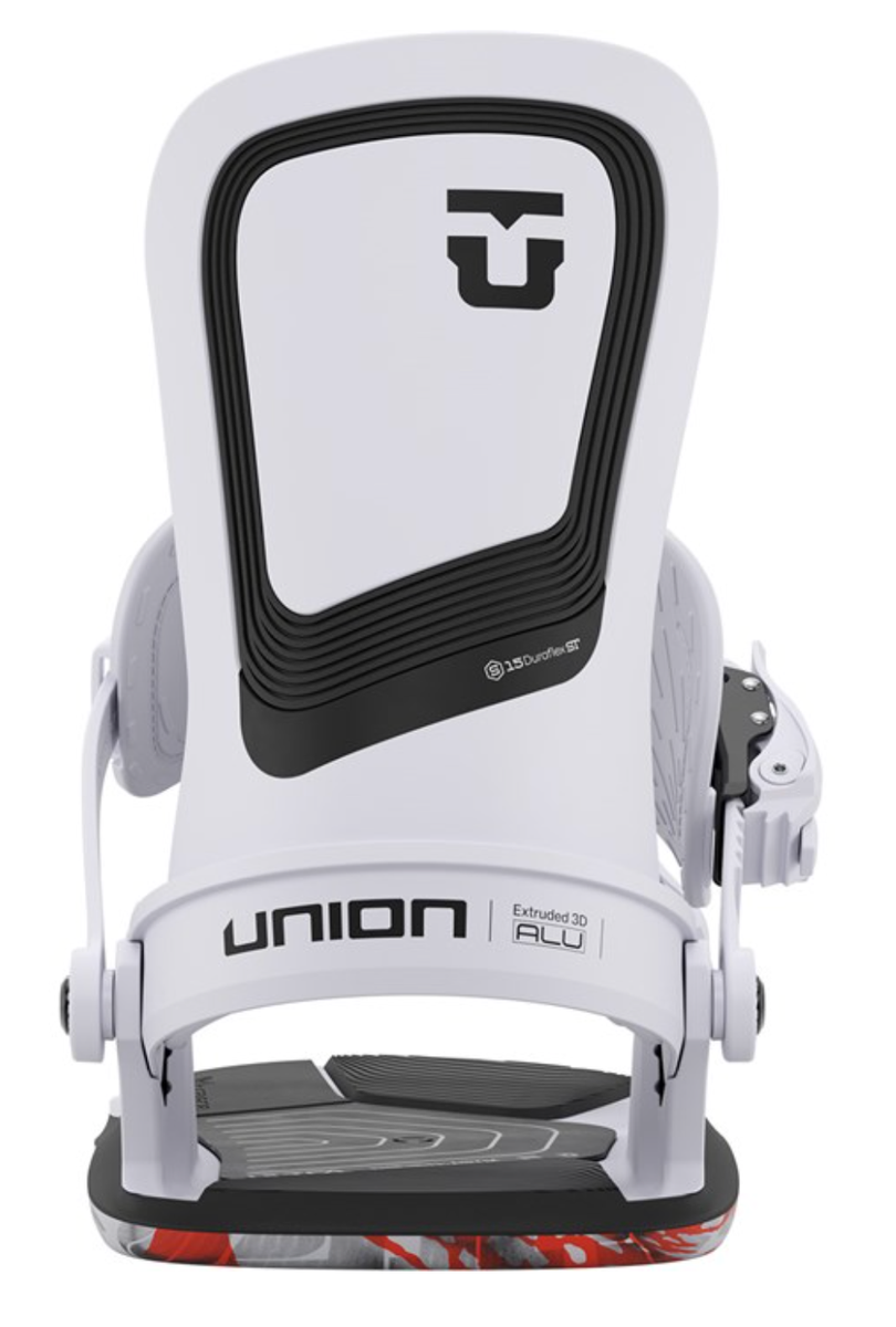 Union Ultra Medium MENS Snowboard Bindings 2026 Ice Grey New EM148