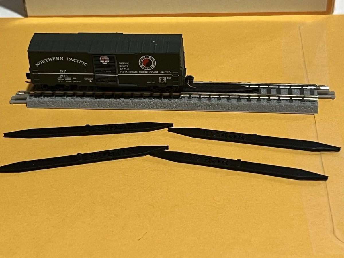 Rails Courbés Rokuhan échelle Z - 6 Pièces R245mm 30° - Ref R014 - Occasion Sous OVP