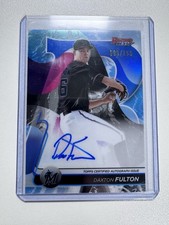 DAXTON FULTON 2020 Bowman's Best Blue Refractor /150 AUTO #B20-DF